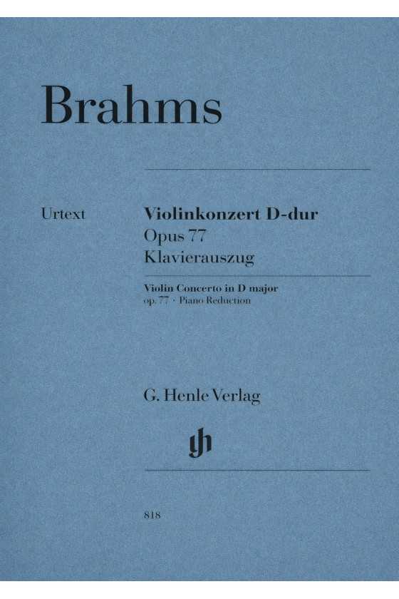 Brahms, Concerto in D for...