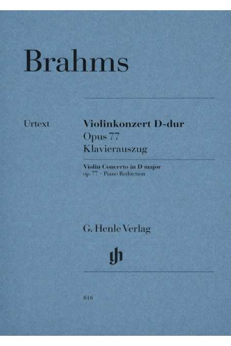Brahms, Concerto in D for Violin (G. Henle Edition)