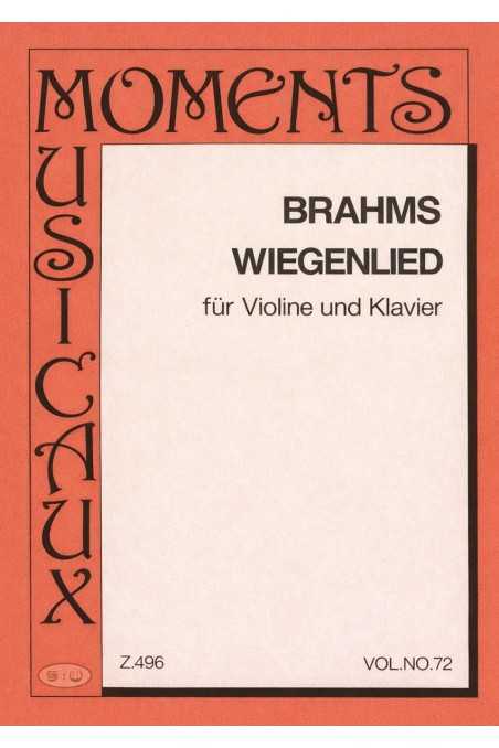 Brahms, Lullaby for Violin and Piano