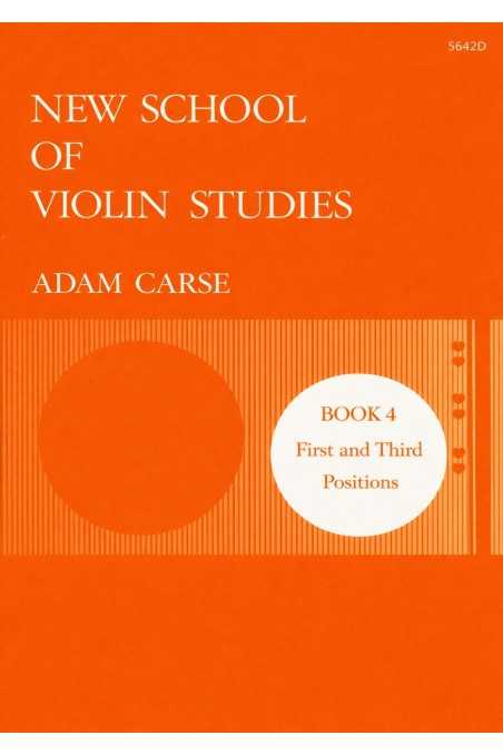 Carse, Violin School Of Progressive Studies Book 4 (Stainer & Bell)