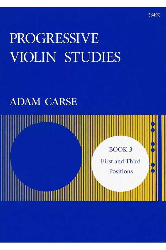Carse, Violin School Of...