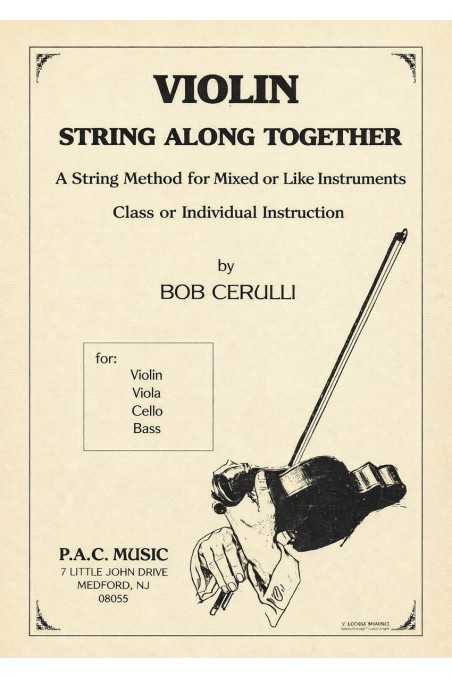 Cerulli, String Along Together For Violin