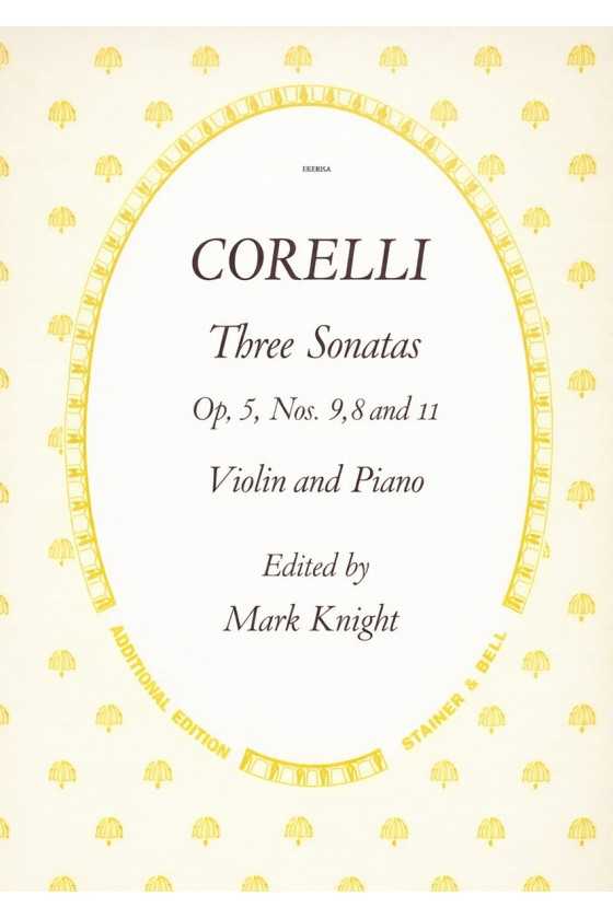 Corelli, Three Sonatas Op....