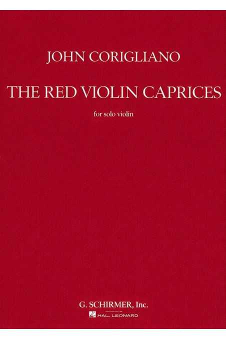 Corigliano, The Red Violin Caprices For Violin (Schirmer)