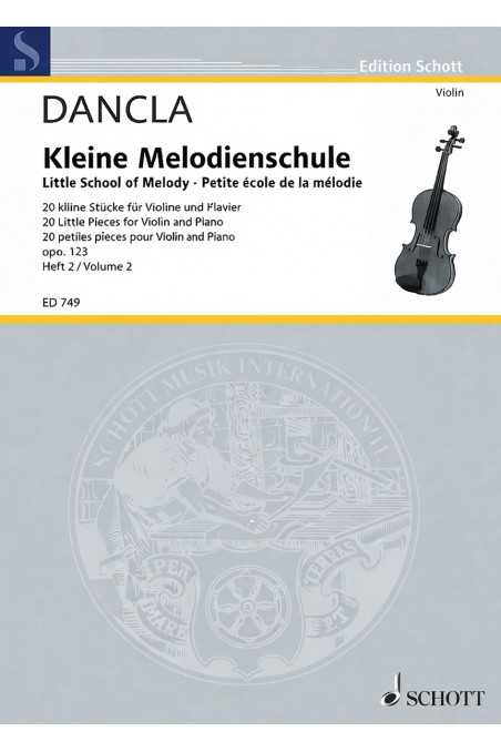 Dancla, Little School of Melodie Violin Bk 2 (Schott)