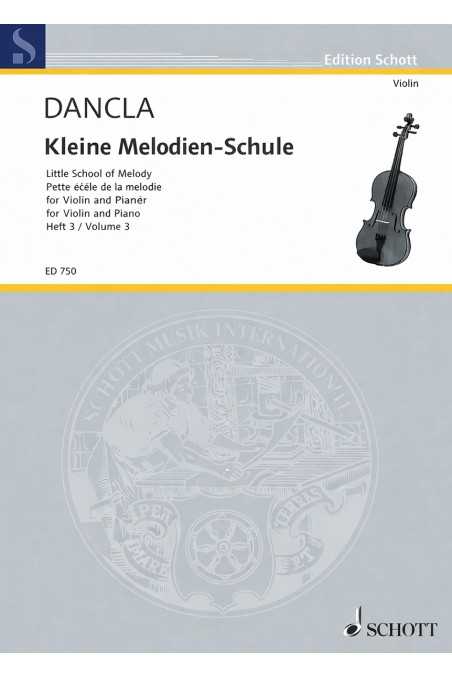 Dancla, Little School of Melodie Violin Bk 3 (Schott)