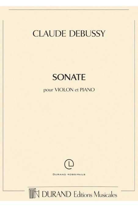 Debussy, Sonata for Violin in G min (Durand)