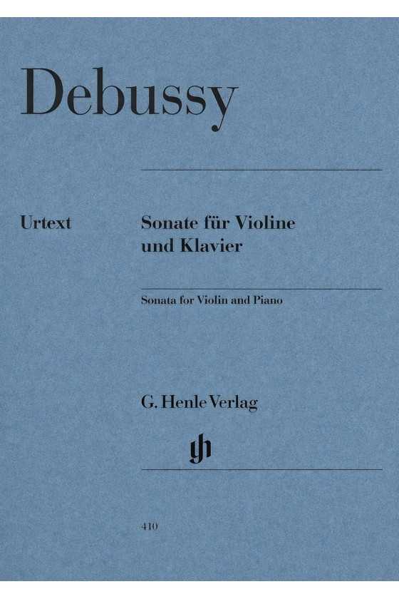 Debussy, Sonata for Violin...