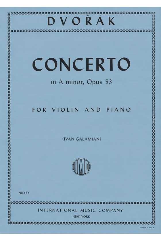 Dvorak, Violin Concerto in...