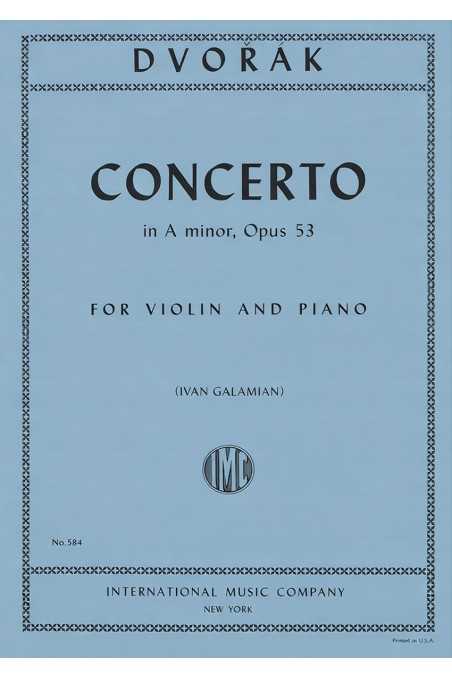 Dvorak, Violin Concerto in A minor Op. 53 (IMC)