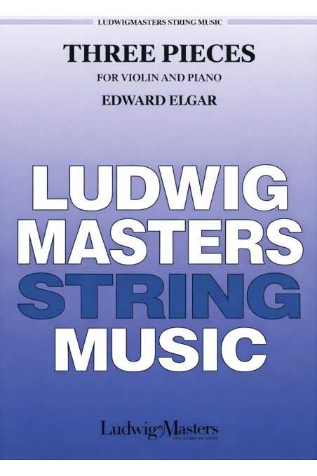 Elgar Three Pieces for Violin and Piano (Ludwig)