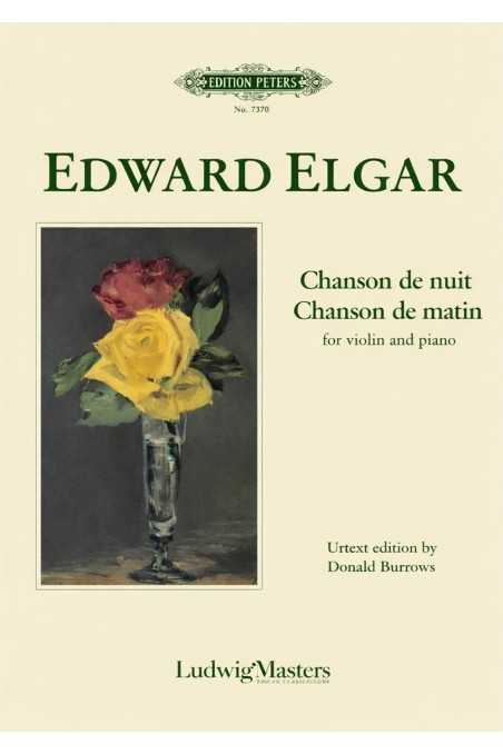 Elgar, Chanson de Nuit & Chanson de Matin for Violin & Piano (Peters)