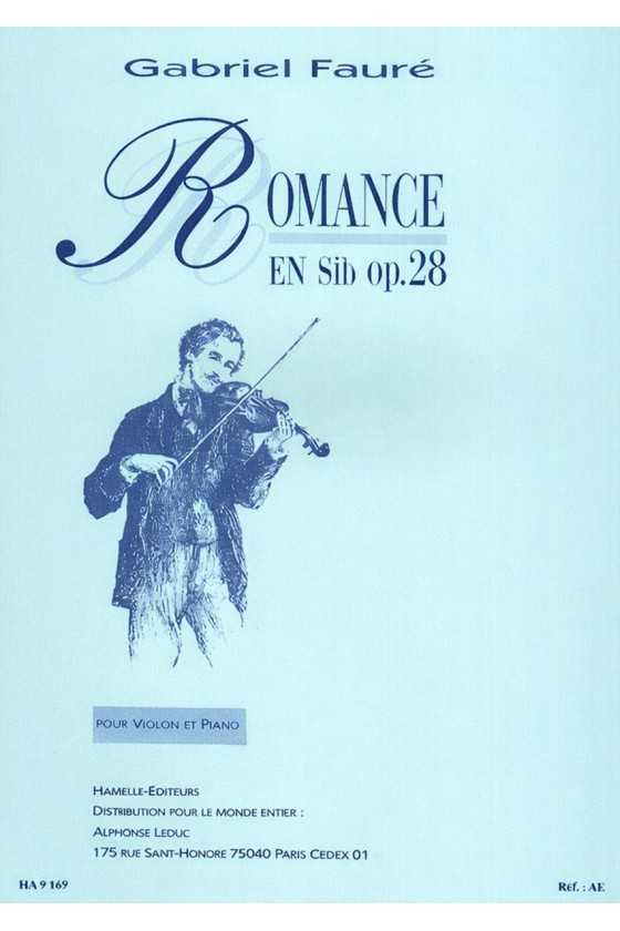 Faure, Romance For Violin &...