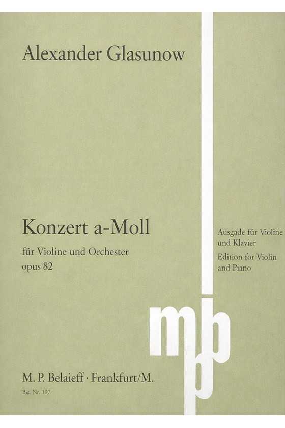 Glazunov Konzert A Minor...