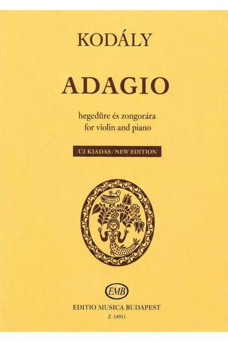 Kodaly, Adagio For Violin, Viola, or Cello (EMB)- Pls Choose