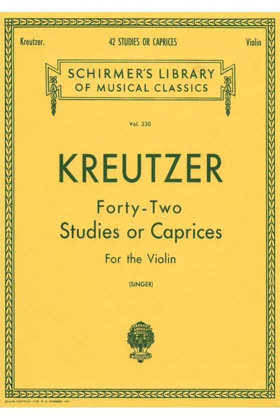 Kreutzer, Forty - Two...