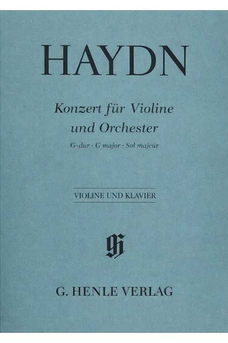 Haydn, Violin Concerto in G (Henle)