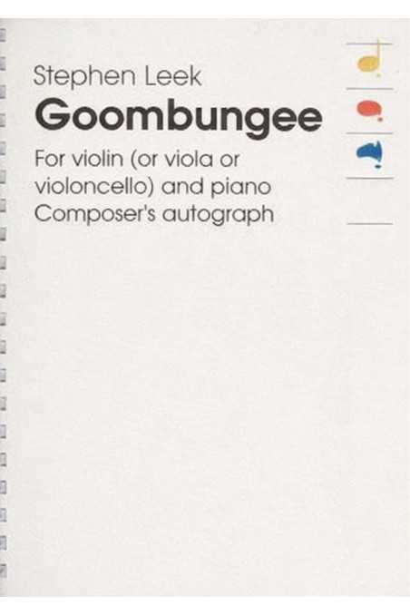 Leek, Goombungee For Violin