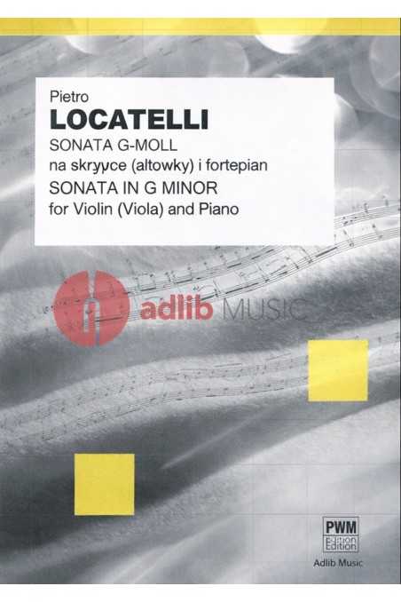 Locatelli, Sonata In G Minor For Violin Or Viola