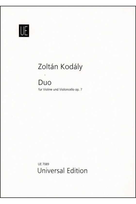 Kodaly, Duo Op. 7 For...