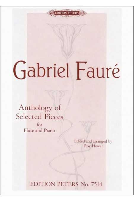 Anthology Of Selected Pieces For Violin And Piano By Faure (Peters)