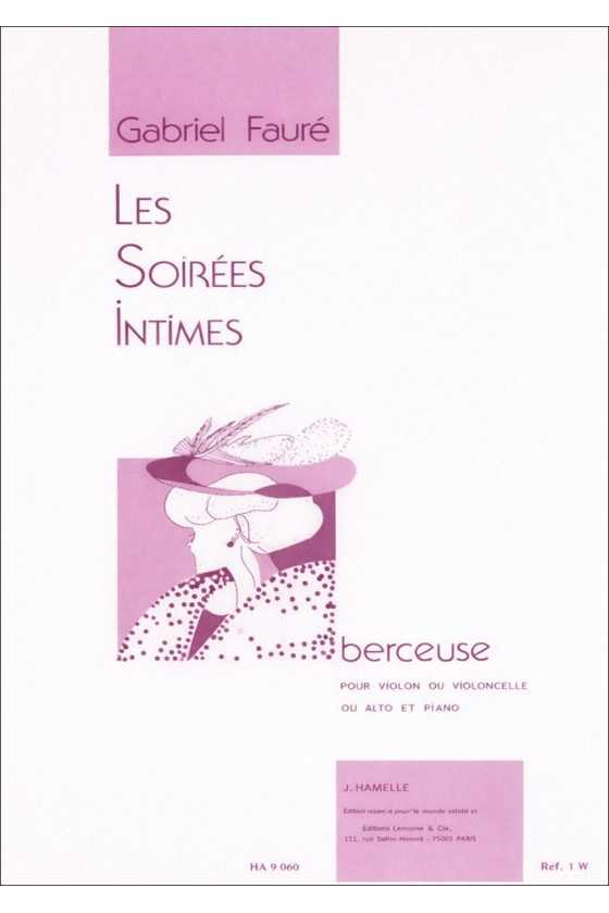 Berceuse Opus 16 For Violin...