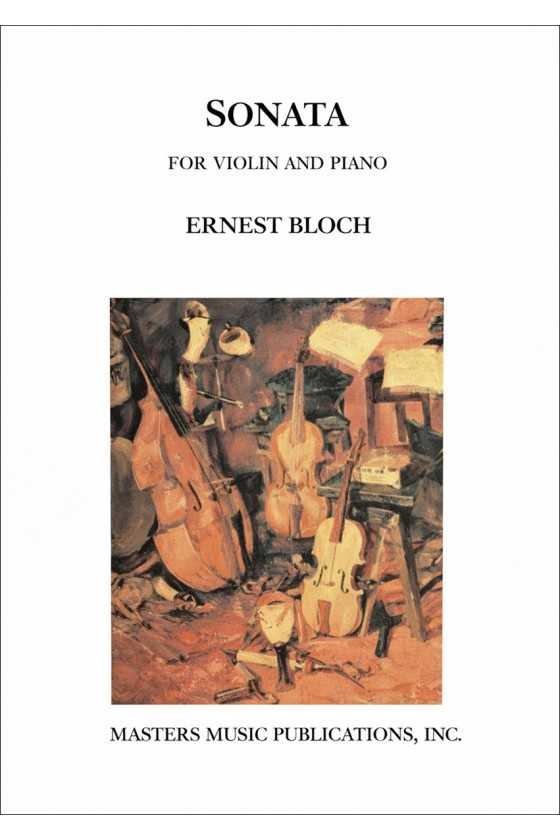 Bloch, Sonata for violin...