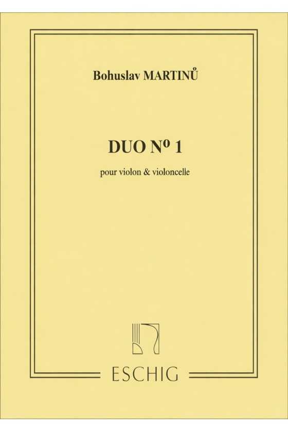 Martinu, Duo No.1 For...