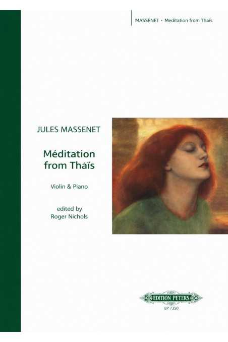 Massenet Meditation from Thais for Violin (Peters)