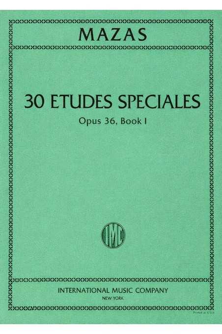 Mazas, Etudes Op36 Bk1 by Galamian for Violin (IMC)