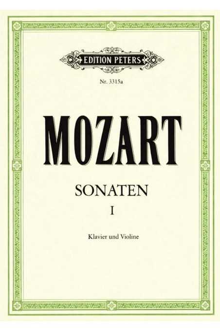 Mozart- Sonatas For Violin And Piano Vol 1 (Peters)