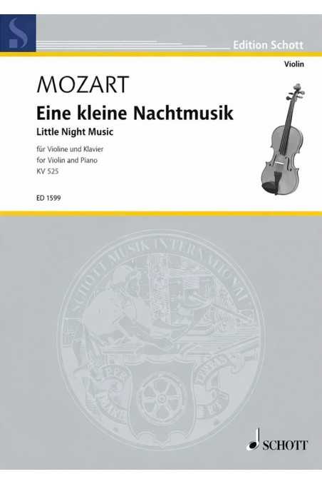 Mozart, Eine Kleine Nachtmusik For Violin KV525 (Schott)
