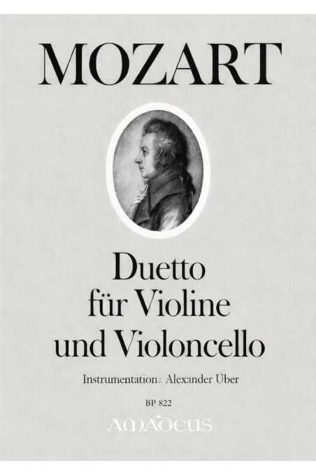 Mozart, Duet For Violin And Cello