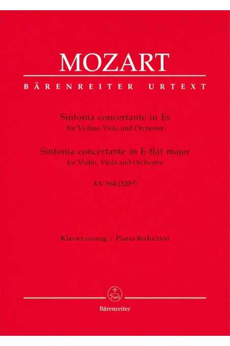 Mozart, Sinfonia Concertante For Violin, Viola And Piano KV364 (Barenreiter)