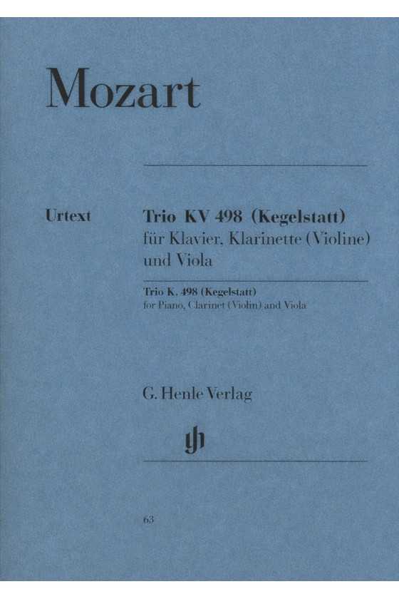 Mozart, Trio for Violin...