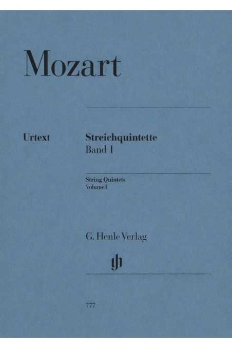 Mozart, String Quintets Vol. 1 (Verlag)