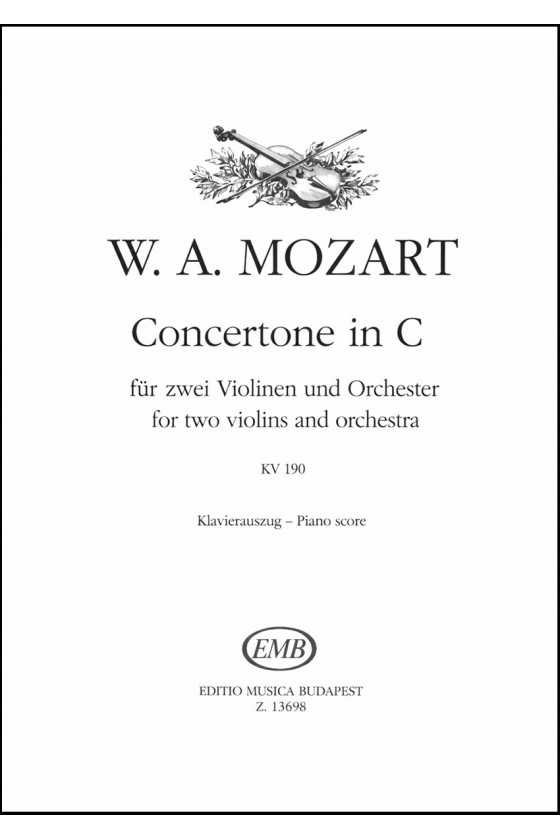 Mozart, Concertone in C...