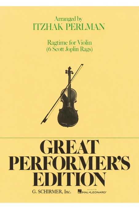 Perlman - 6 Scott Joplin Ragtime for Violin (Schirmer)