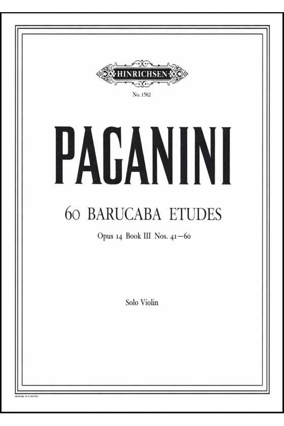Paganini, Studies in 60...