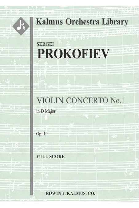 Prokofiev, 2 Violin Concerti No 1 and No 2 (Kalmus)
