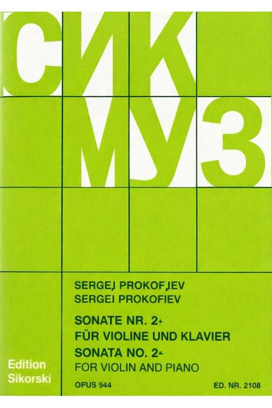 Prokofiev, Sonata no. 2 for...