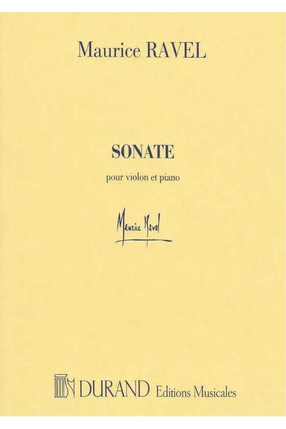 Ravel, Sonata in G for...