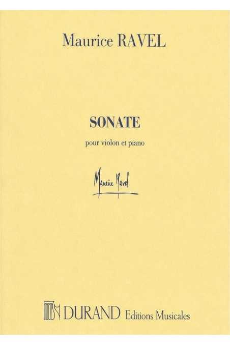 Ravel, Sonata in G for Violin and Piano (Durand)