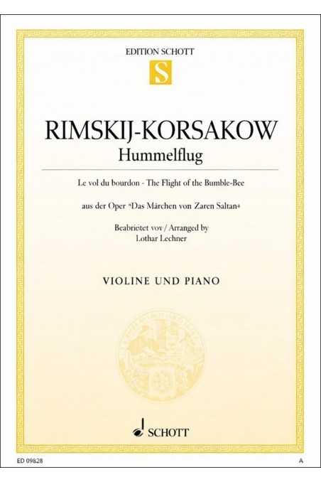 Rimsky-Korsakov, Flight of The Bumble Bee for Violin (Schott)