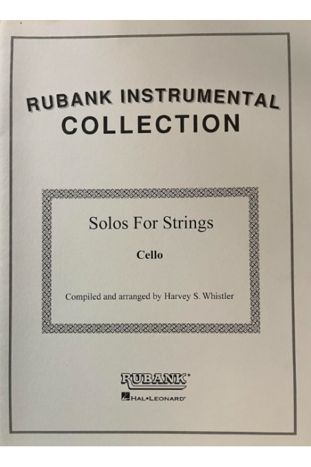 Burbank Instrumental Collection- Solos for Strings for Cello