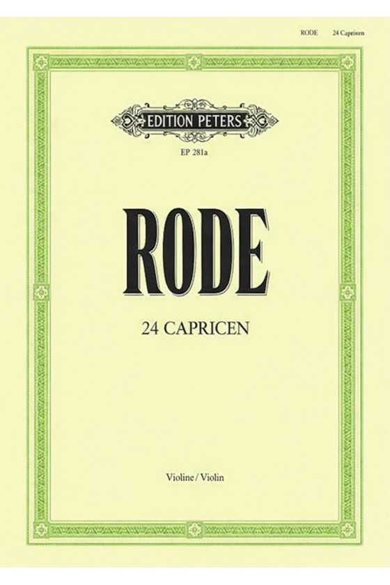 Rode 24 Caprices for Violin...