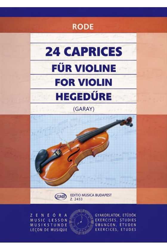Rode, 24 Caprices for...