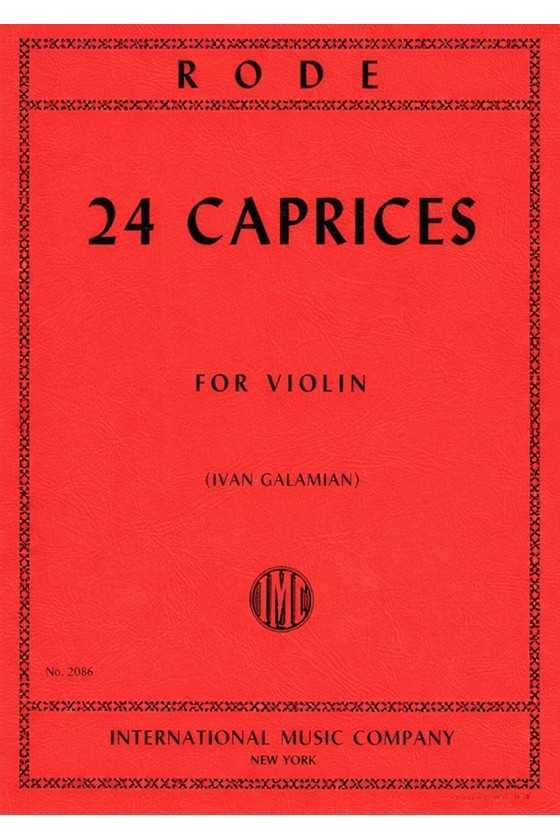 Rode, 24 Caprices for...