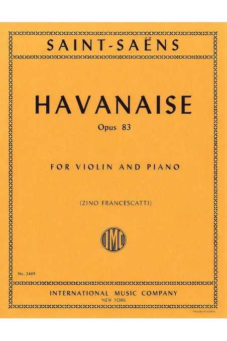 Saint Saens Havanaise for Violin (IMC)
