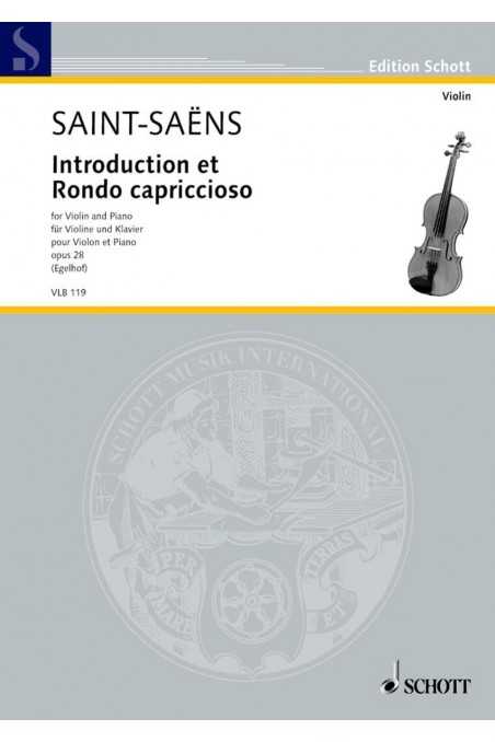 Saint Saens Introduction and Rondo Capriccioso for Violin (Schott)